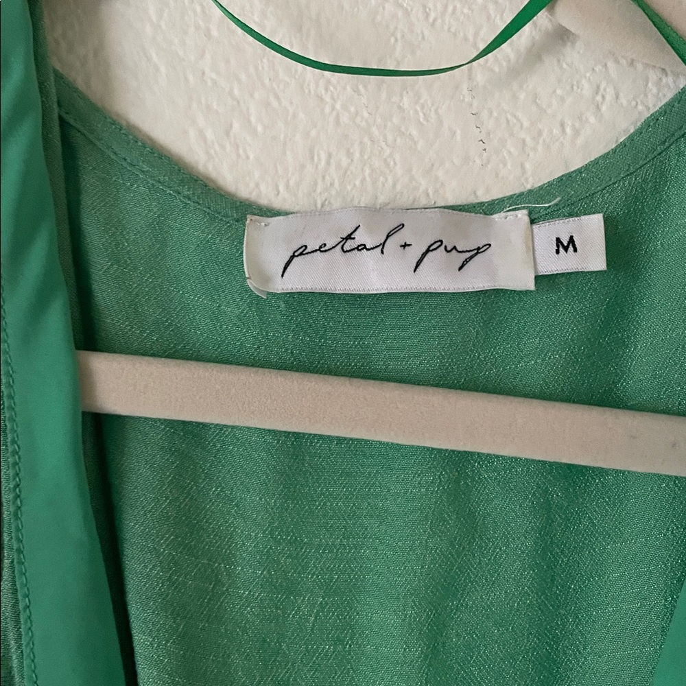 Petal & Pup Green Romper - Picture 3 of 7